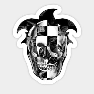 Jester of Death Sticker